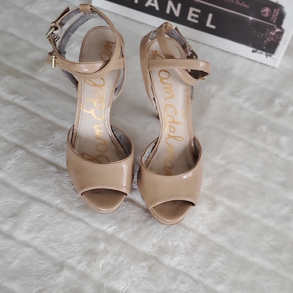 Sam Edelman Open Toe Ankle Strap Sandals - Picture 1 of 8